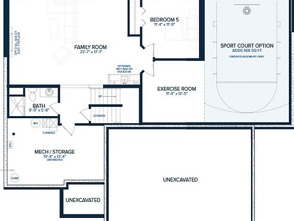 upper level with options