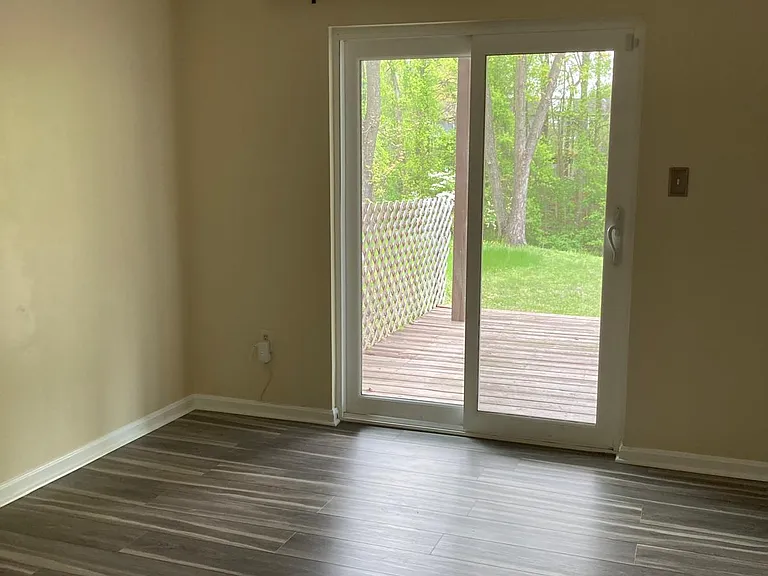 basement lounge deck door exit