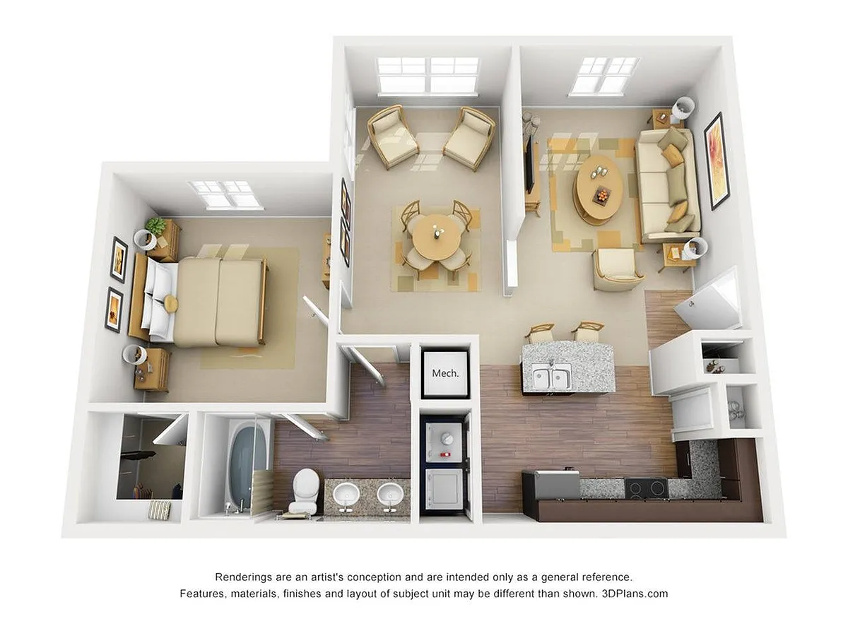 Floor plan A1SR