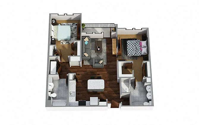 Floor plan Amsterdam