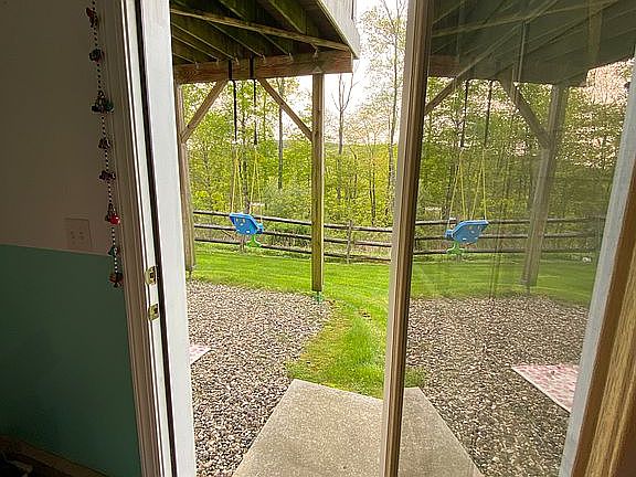 Garage backdoor