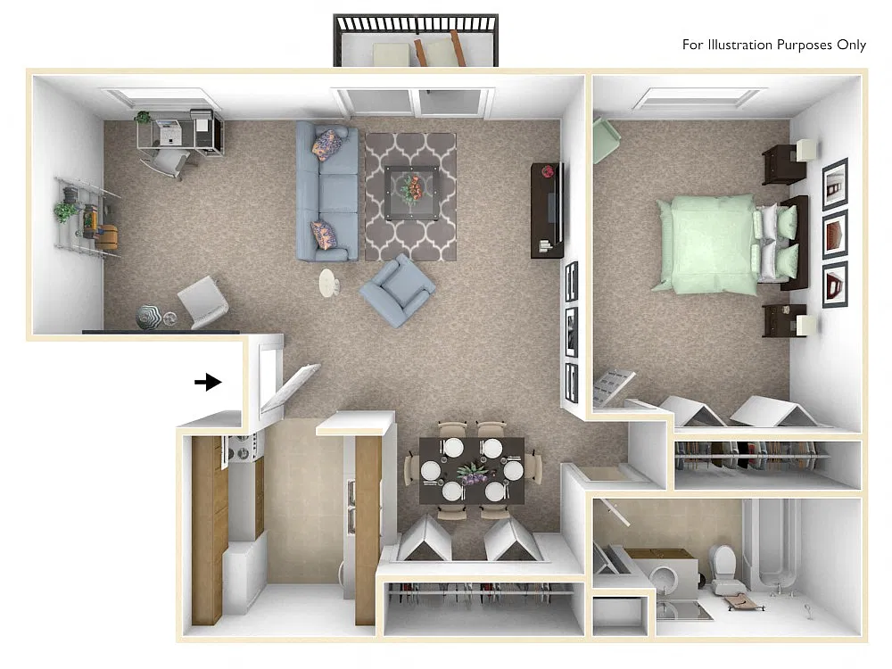 Floor plan Primrose Deluxe