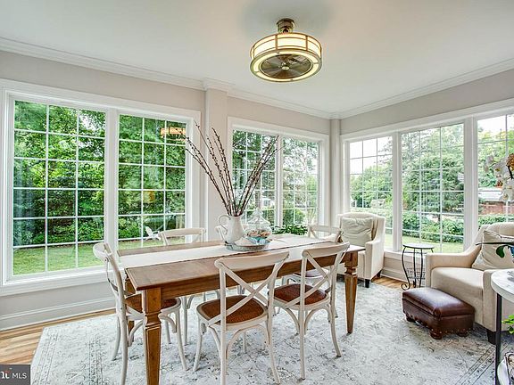 Sunroom and huge back yard