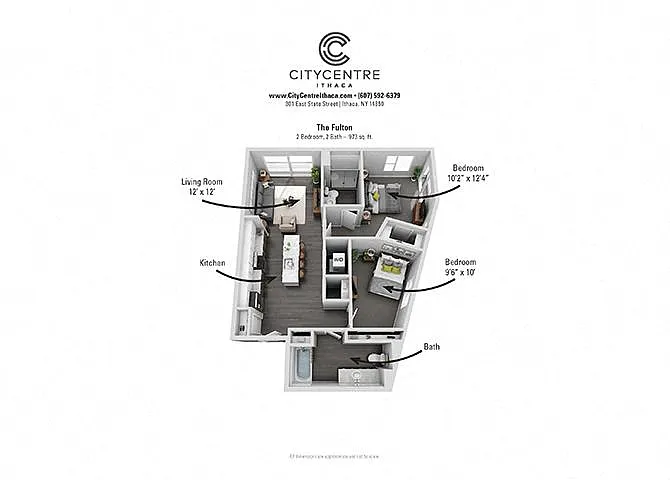 Floor plan Fulton
