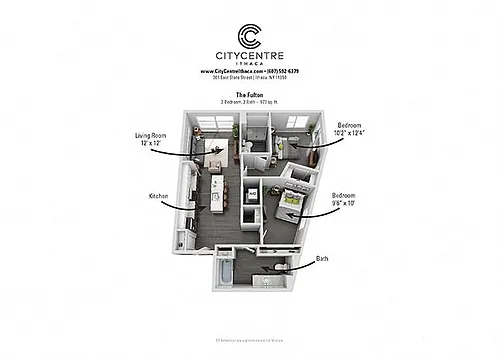 Floor plan Fulton