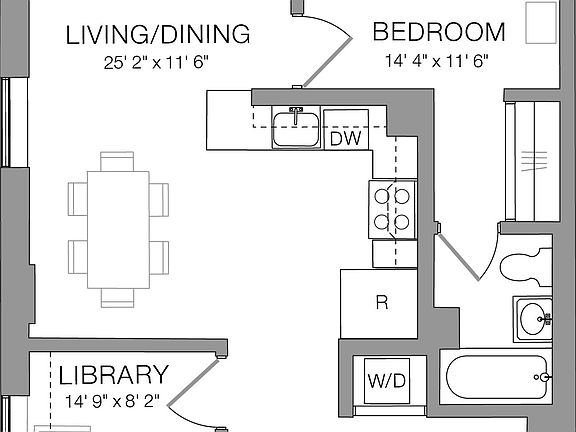 2nd image of 9745 Queens Blvd APT 708