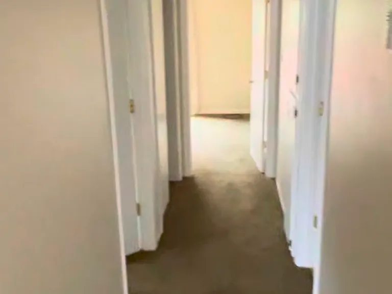 hallway: Large Bdrm at the end, Br 2 on left, bathroom on right