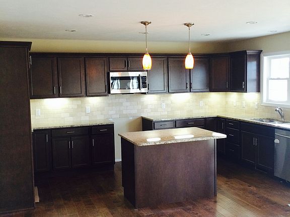 Large kitchen & island