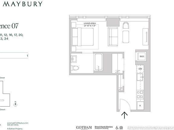 2nd image of 550 10th Ave #2807