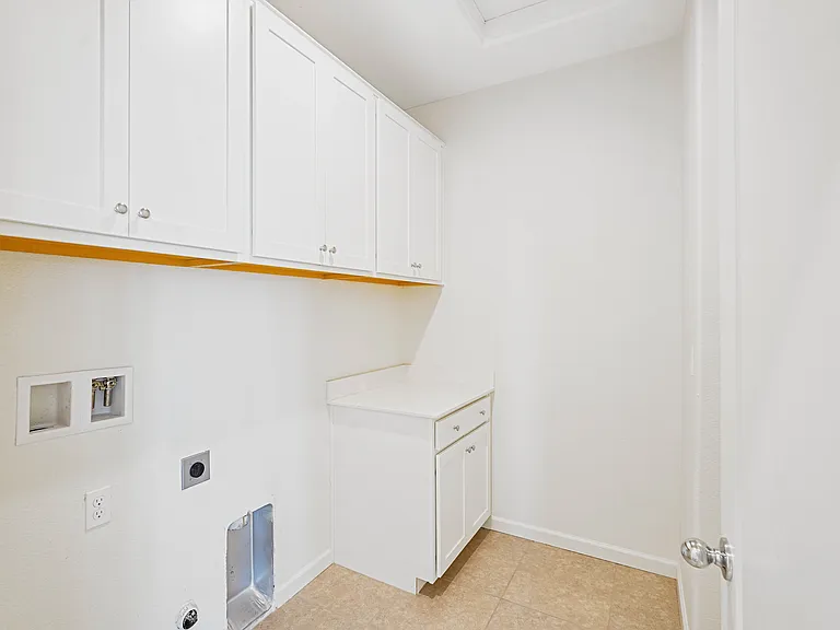upstairs laundry room