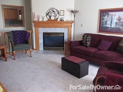 front room with gas fire place
						:
						new carpet