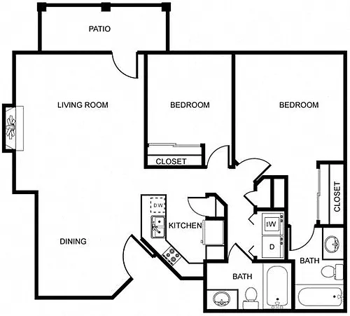 Floor plan D7