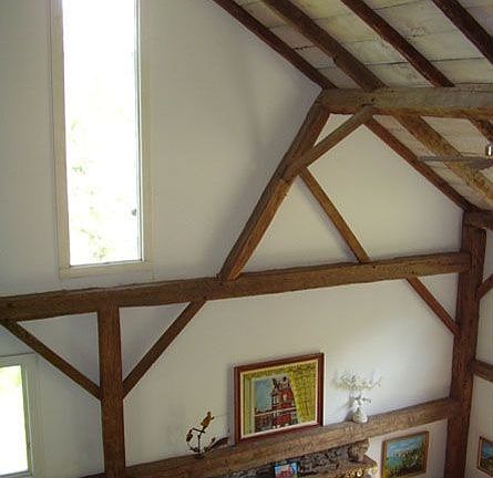 cathedral ceiling/beams