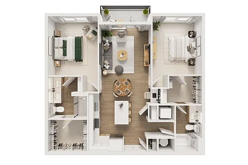 Floor plan B1A