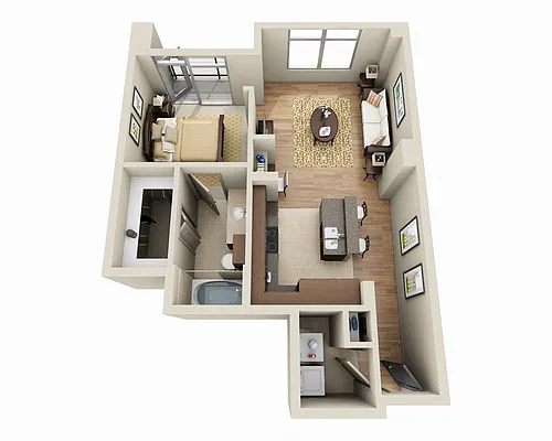 Floor plan A1A