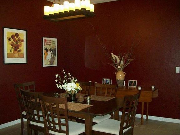 Large formal dining area
