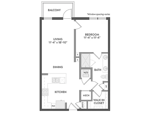 Floor plan A3b