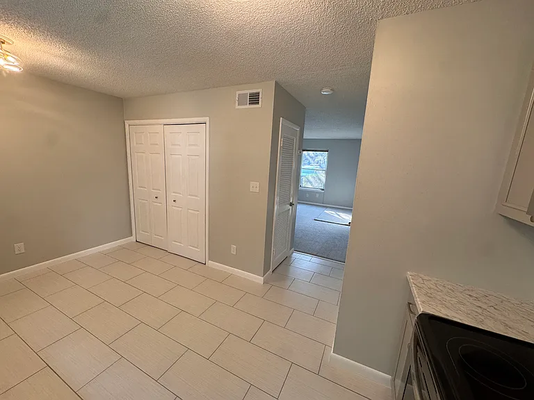 Laundry room in kitchen