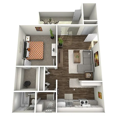 Floor plan 2X2