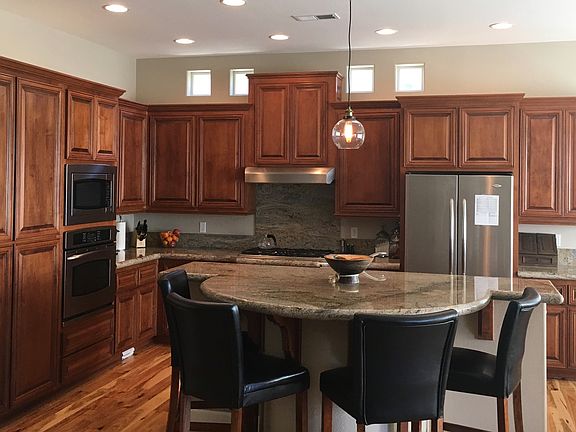 Kitchen with large center island