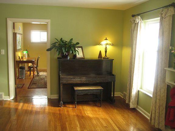 Front room, office entry