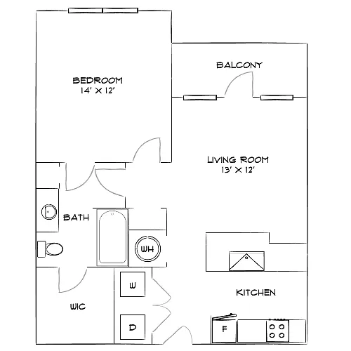 Floor plan Design 1A10