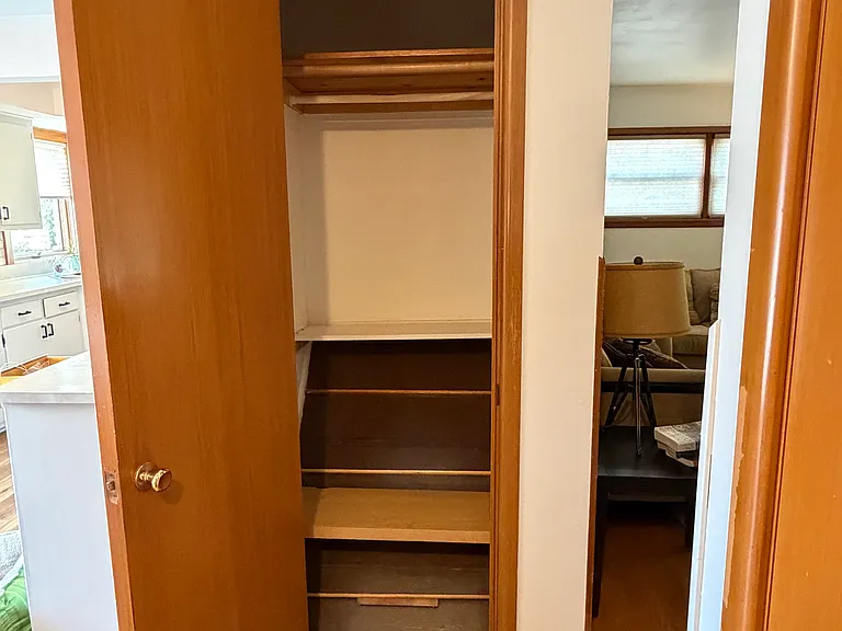 Hall closet