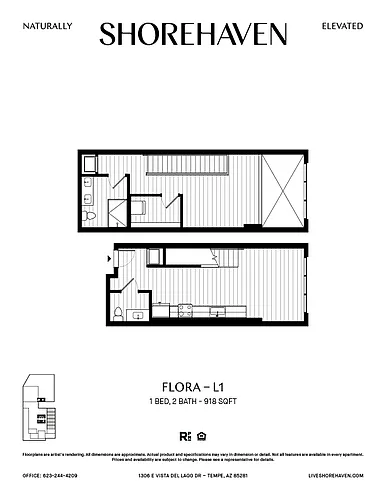 Floor plan Flora - L1