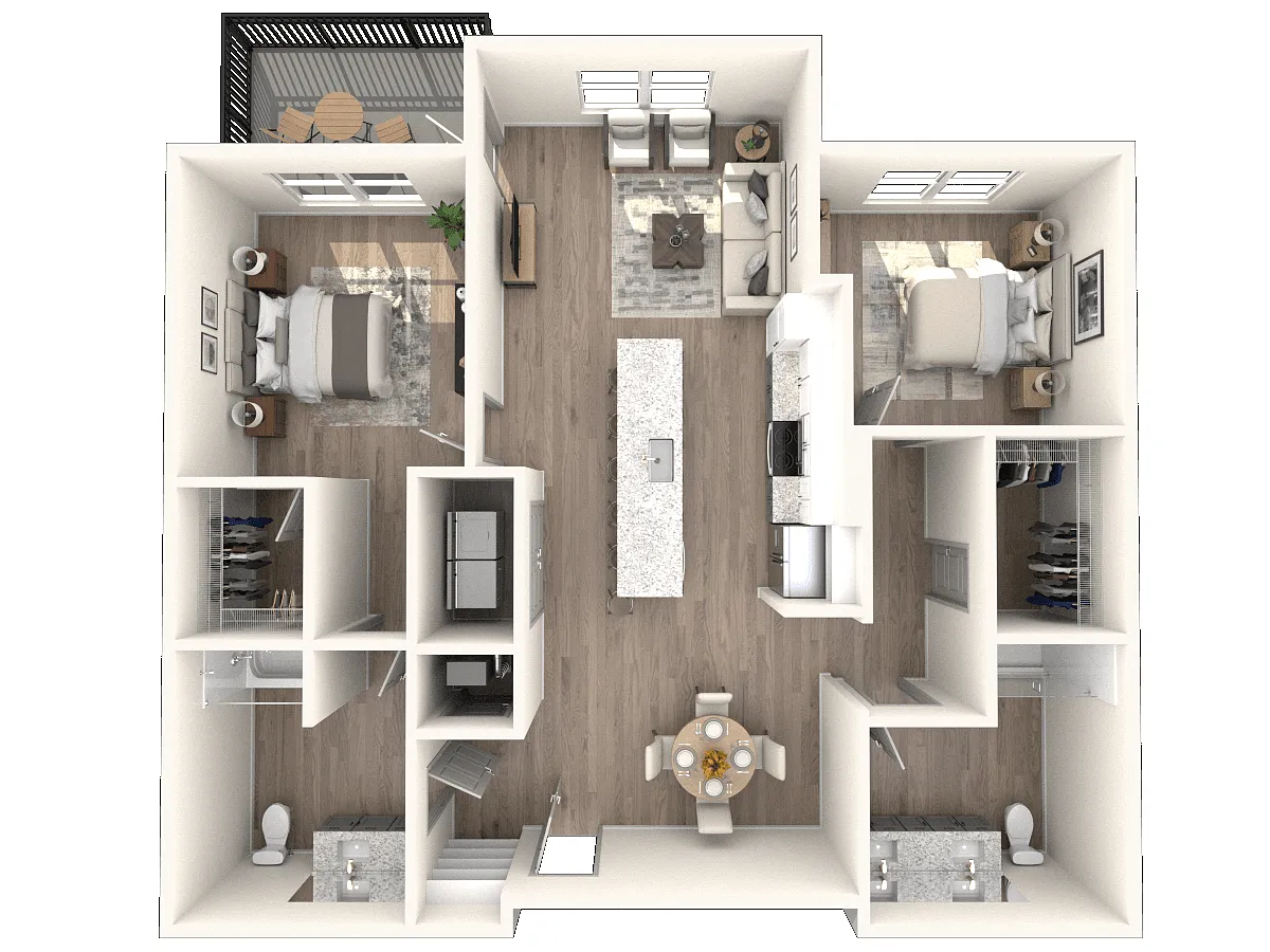 Floor plan B3