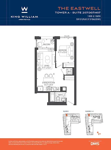 Floor plan 207-A