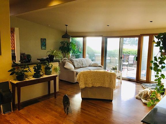 Upstairs living area