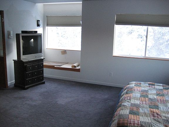 master bedroom with window seat