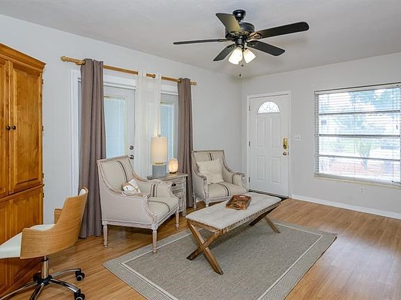 Front Living Room Features 1 of 3 French Doors!