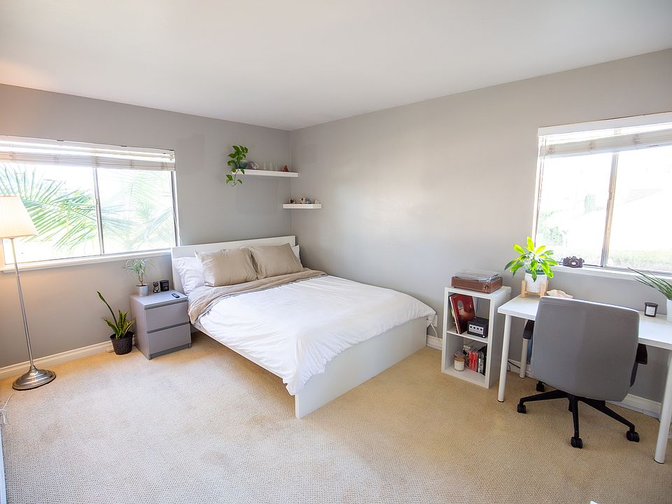 Large light-filled top-floor bedroom.