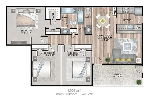 Floor plan C1