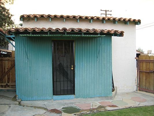 Outside storage area
