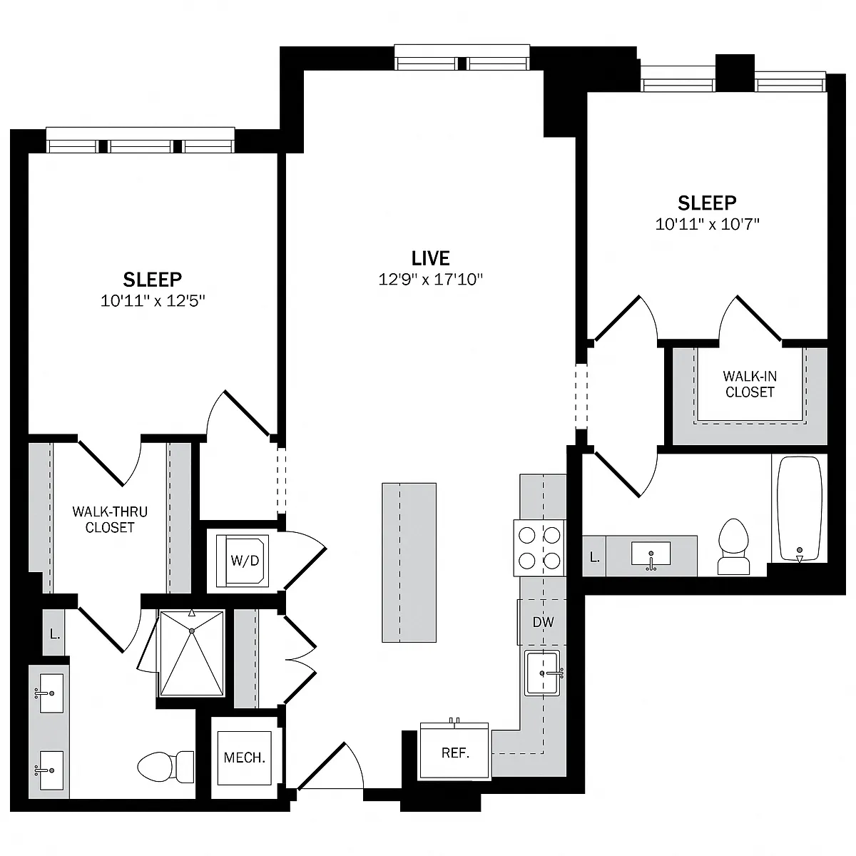 Floor plan HC01