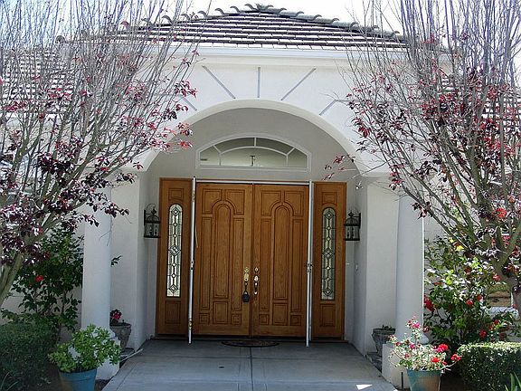 Guests arriving at grand circular drive approach majestic entry