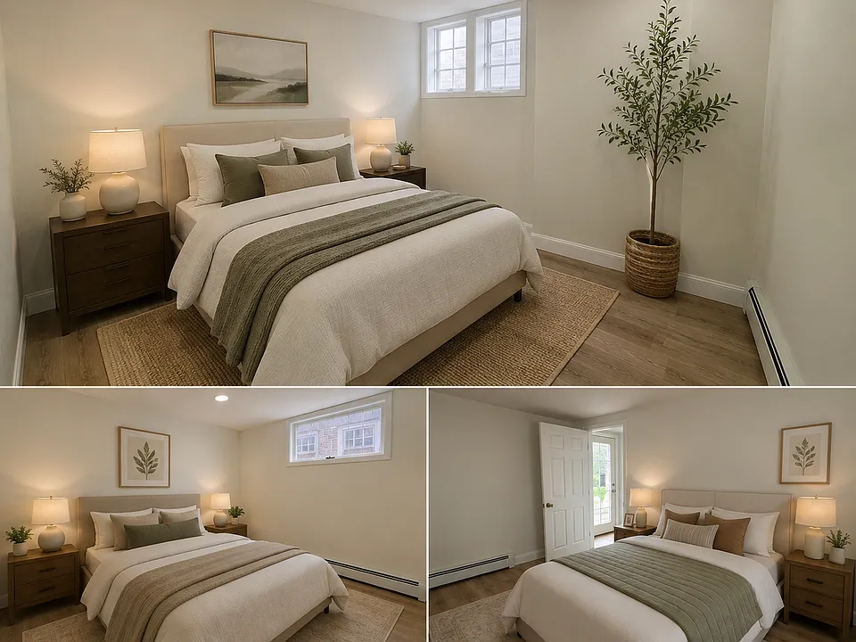 AI used for illustrative purposes for potential bedroom layout.