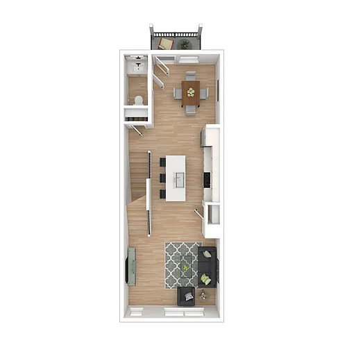 Floor plan The James