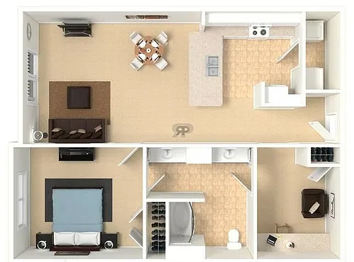 Floor plan The Link