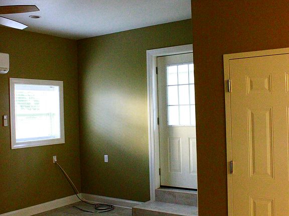Large living area with patio access