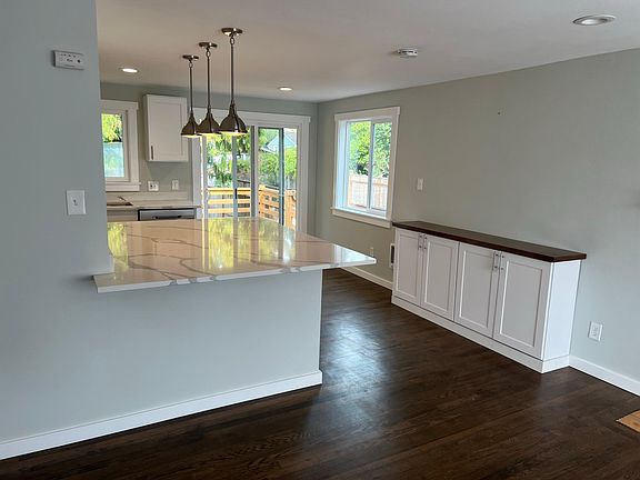 Upstairs dining / kitchen island