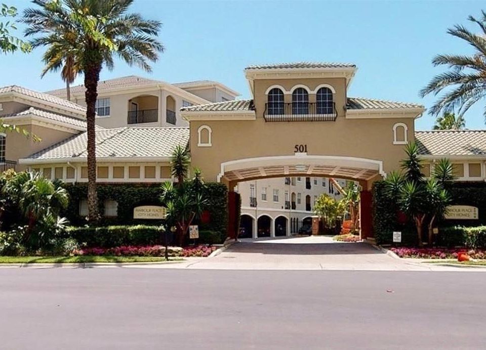 Gated community entrance