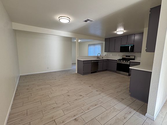 View of the Kitchen and Dining Area