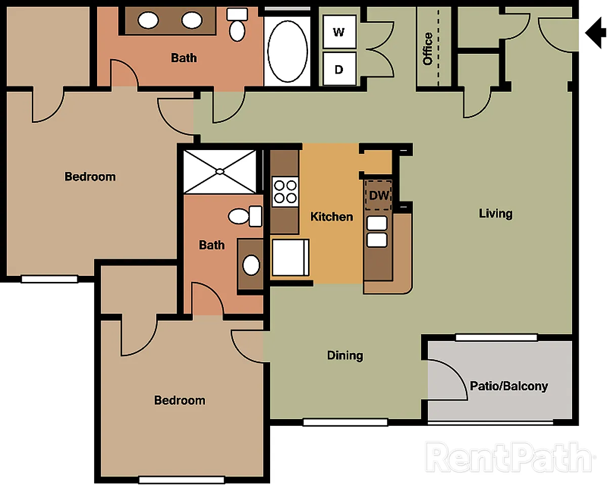Floor plan B