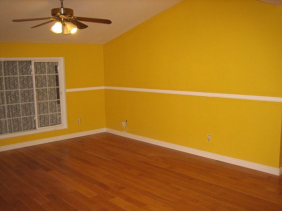 Angled view of the Master Bedroom