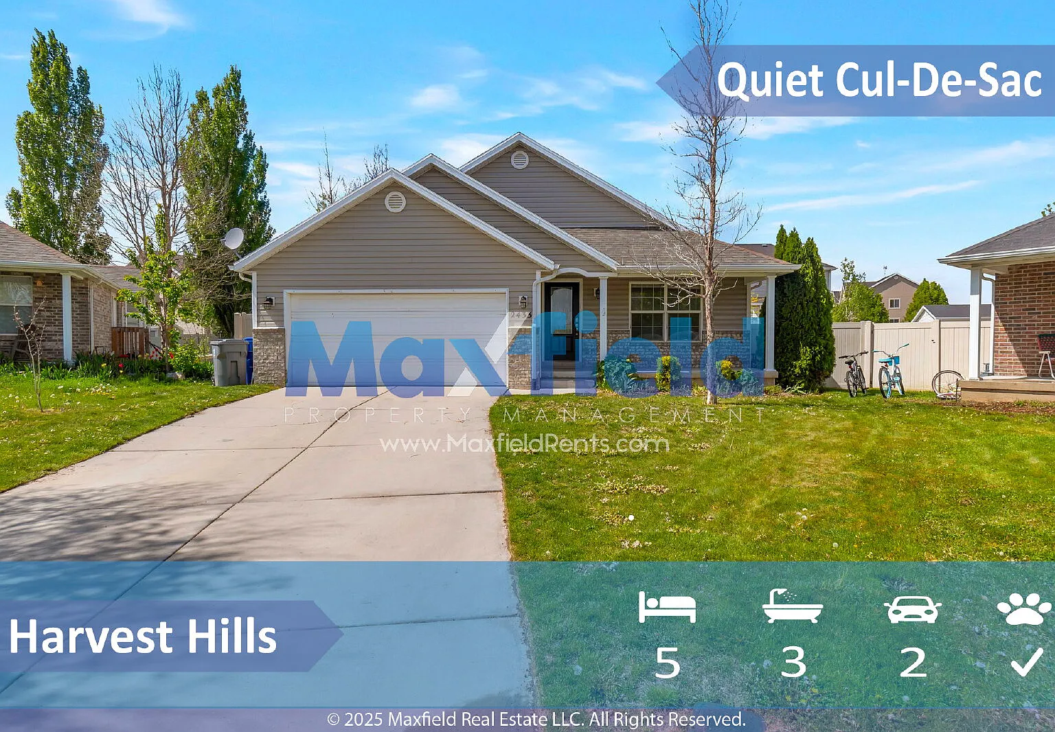 5 bed, 3.0 bath, 2570 sqft, $2,650 — Photo 1