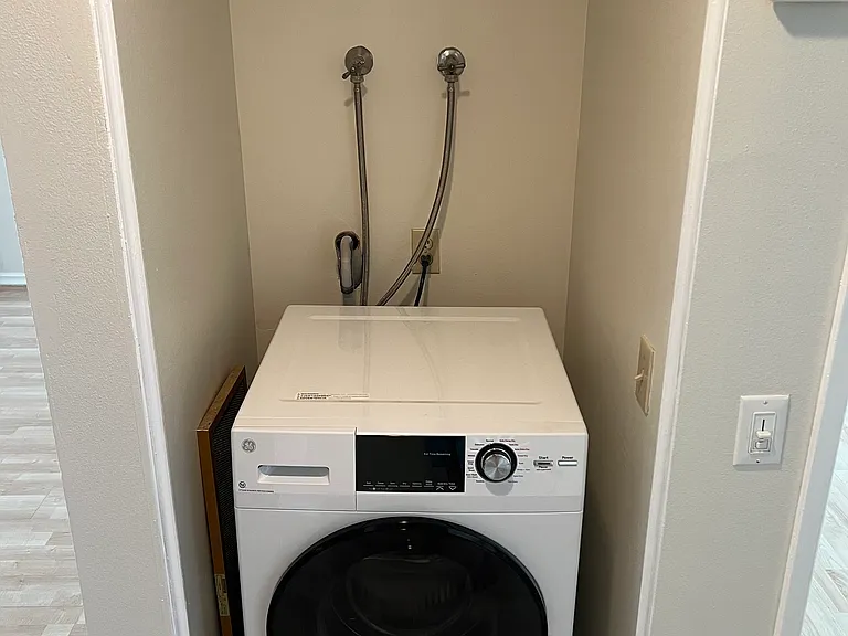 In-unit combined washer/dryer