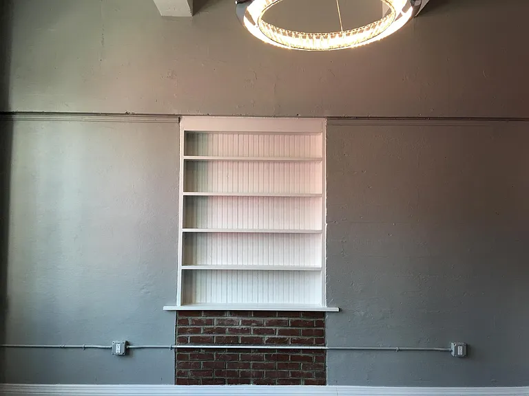 Built in shelving